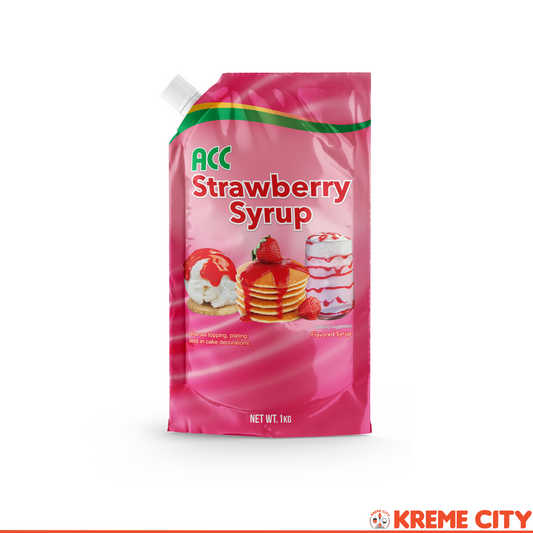 Achievers ACC Strawberry Syrup 1kg