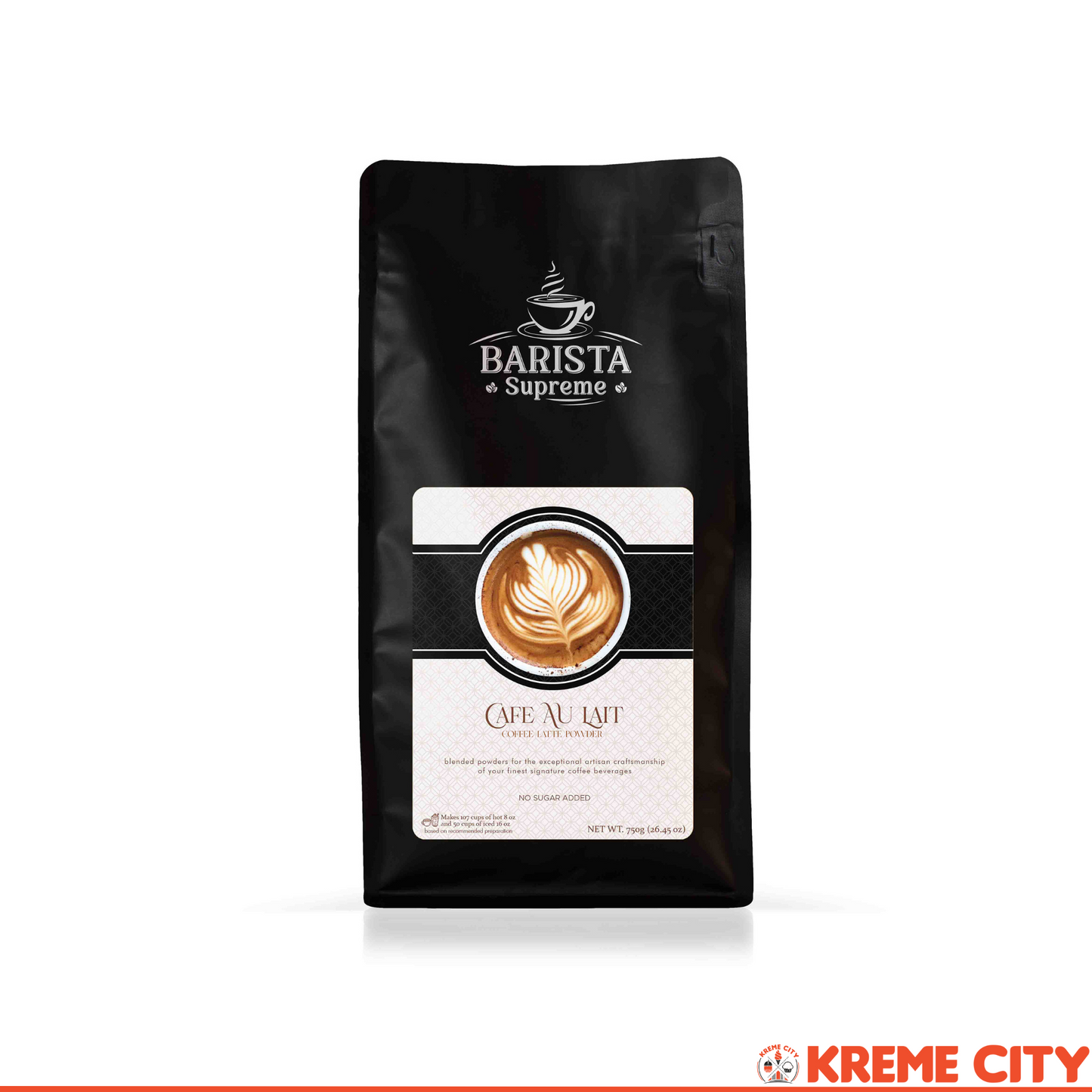 TOP Creamery Barista Supreme Coffee Latte Cafe au Lait Powder 750g