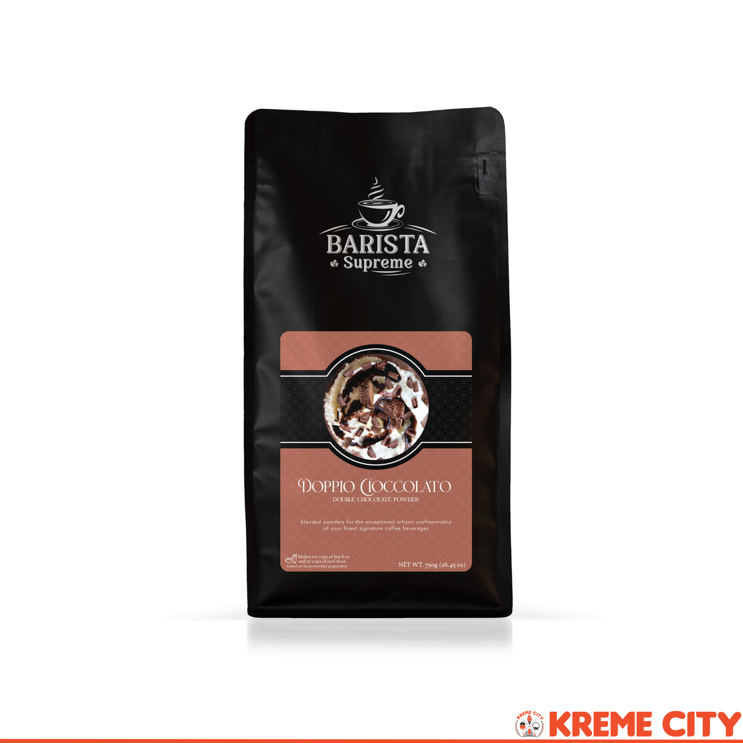 TOP Creamery Barista Supreme Doppio Cioccolato Powder 750g