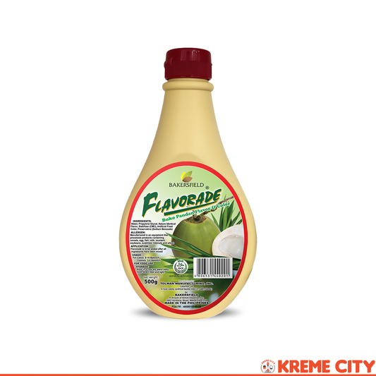 Bakersfield Flavorade Buko Pandan Flavor & Color 500g