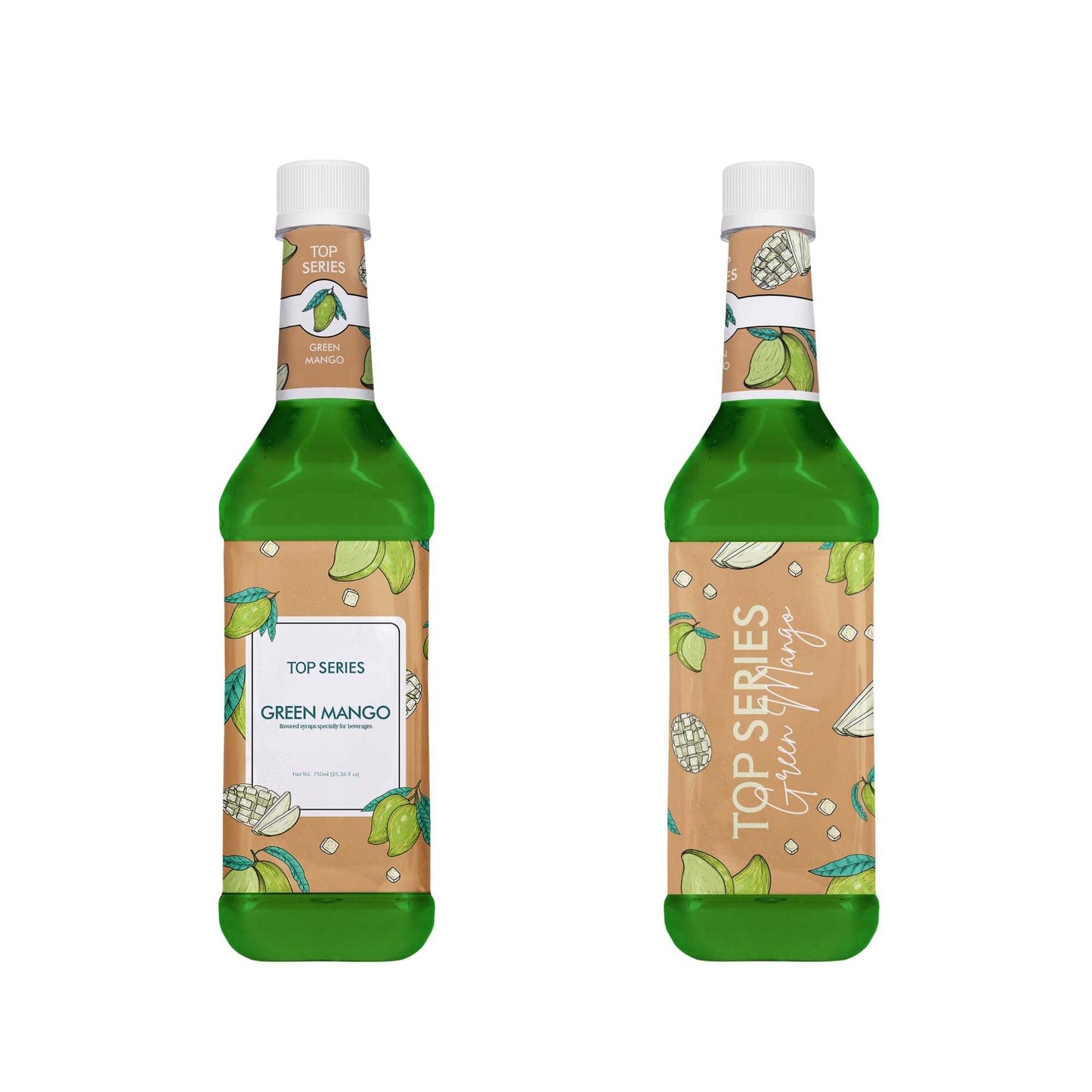 TOP Creamery Top Series Green Mango Syrup 750ml
