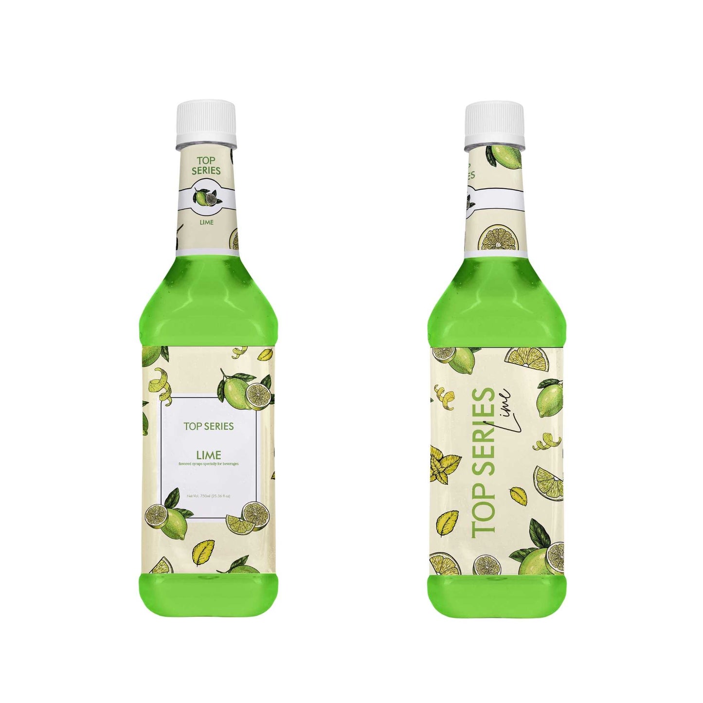 TOP Creamery Top Series Lime Syrup 750ml