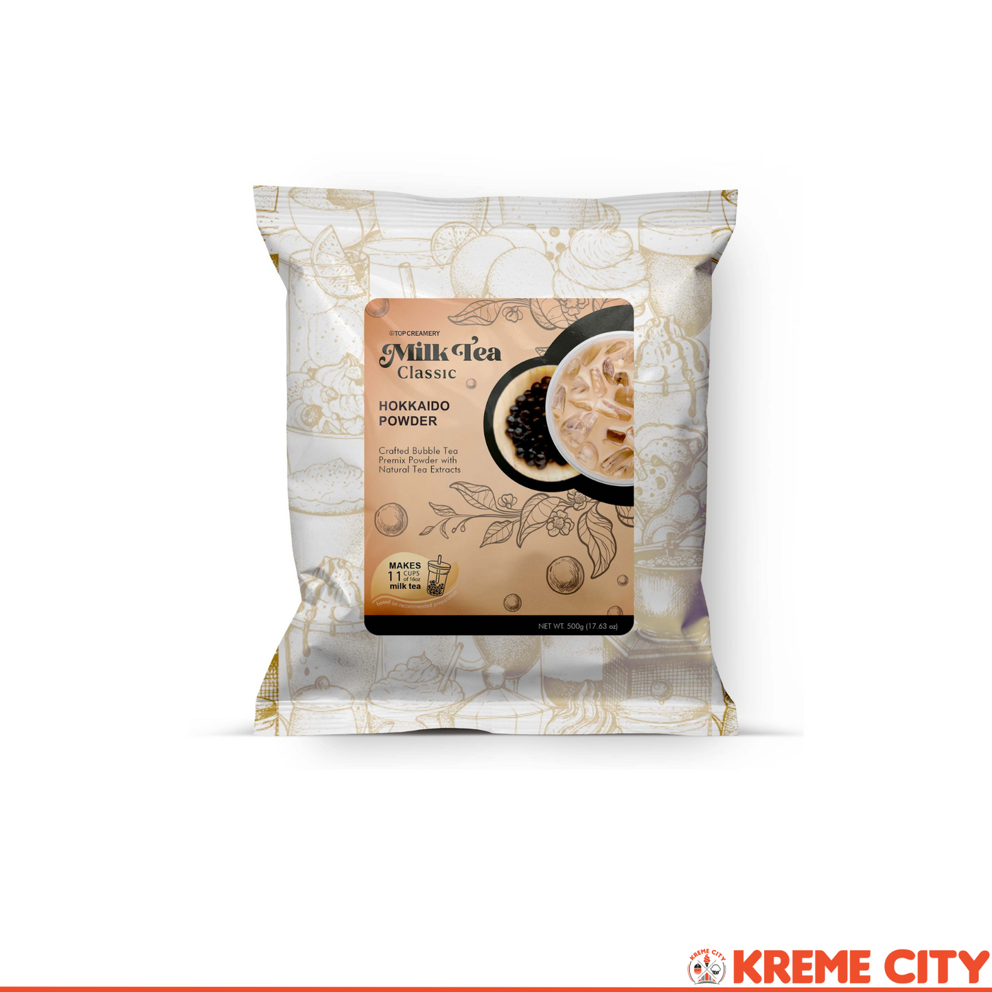 TOP Creamery Milk Tea Classic Hokkaido Powder 500g