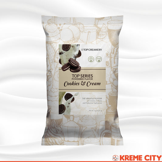 TOP Creamery Top Series Cookies and Cream Powdered Flavor 1kg