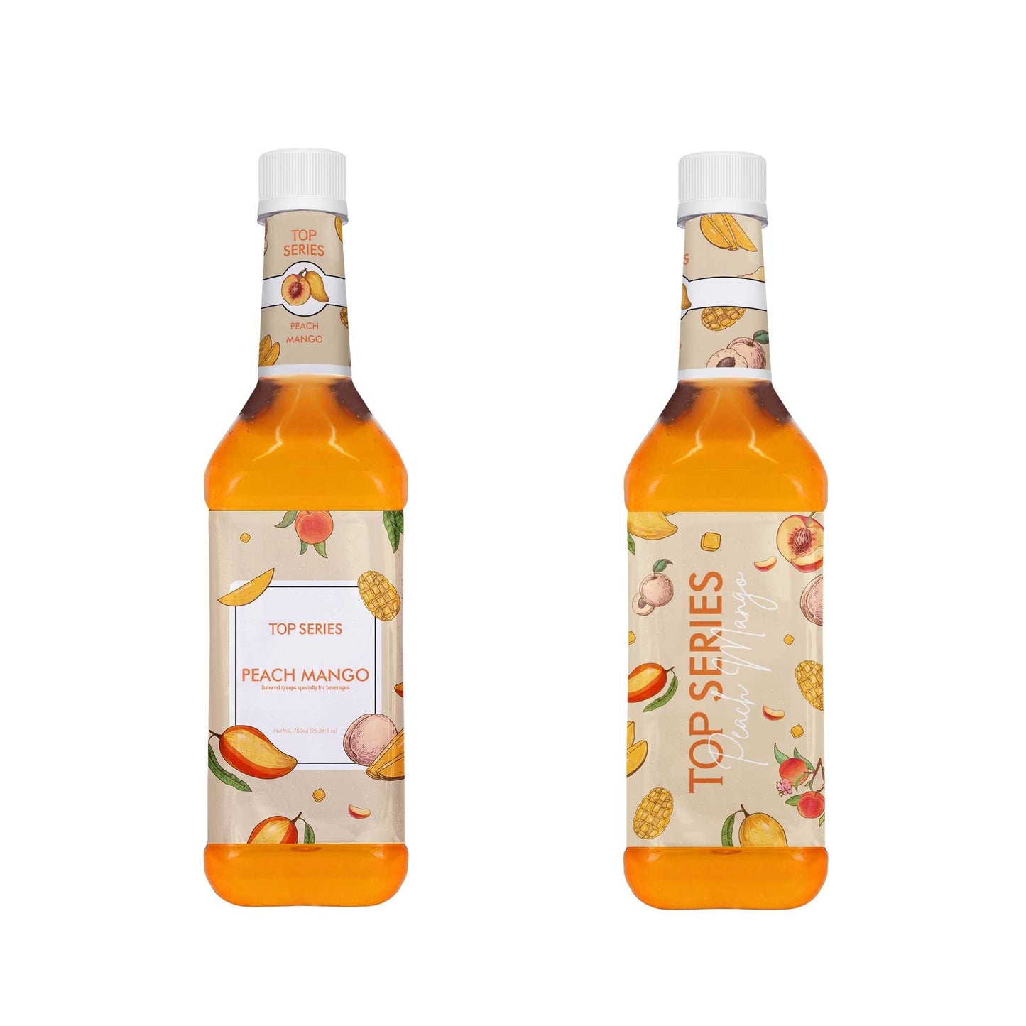 TOP Creamery Top Series Peach Mango Syrup 750ml