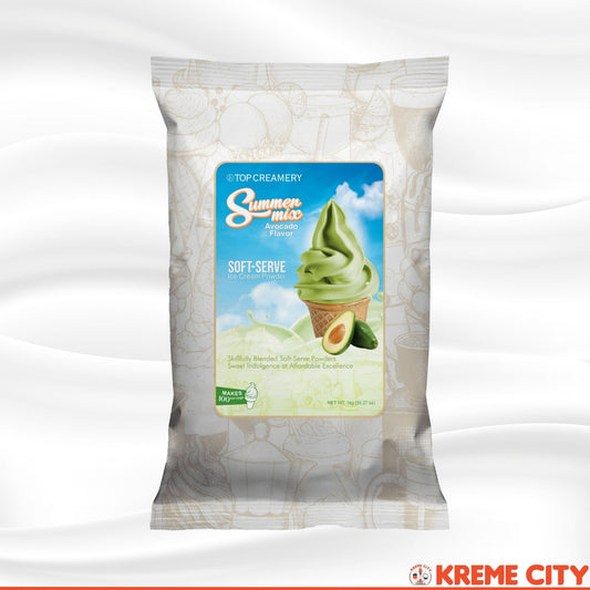 TOP Creamery Summer Mix Avocado Soft Serve Ice Cream Powder Premix 1kg