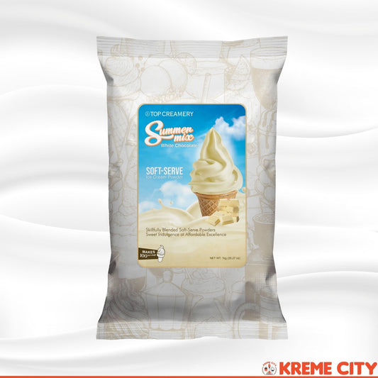 TOP Creamery Summer Mix White Chocolate Soft Serve Ice Cream Powder Premix 1kg