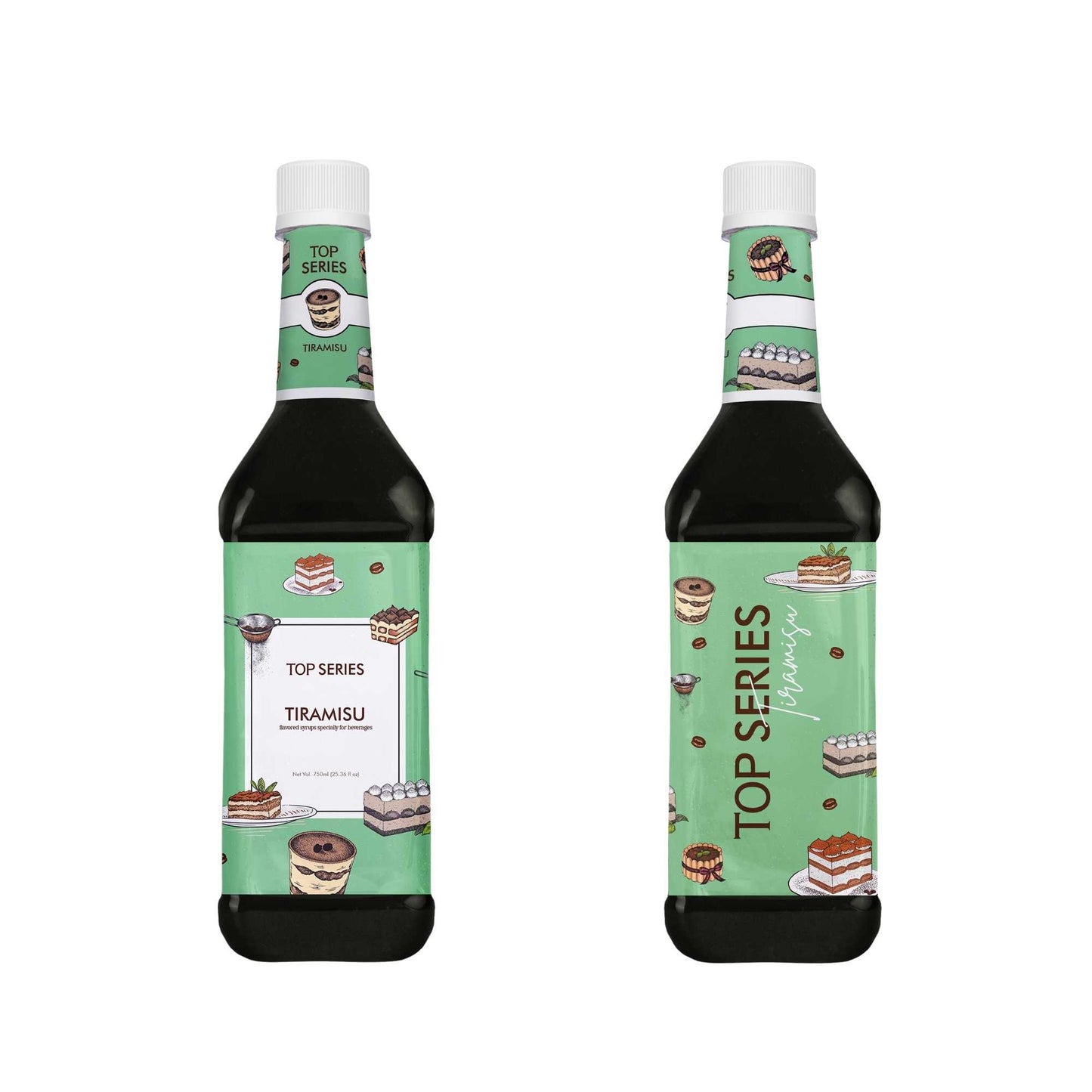 TOP Creamery Top Series Tiramisu Syrup 750ml