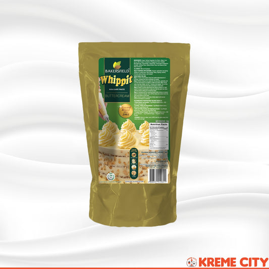 Bakersfield Whippit Buttercream Non-Dairy Cream Paste 1kg