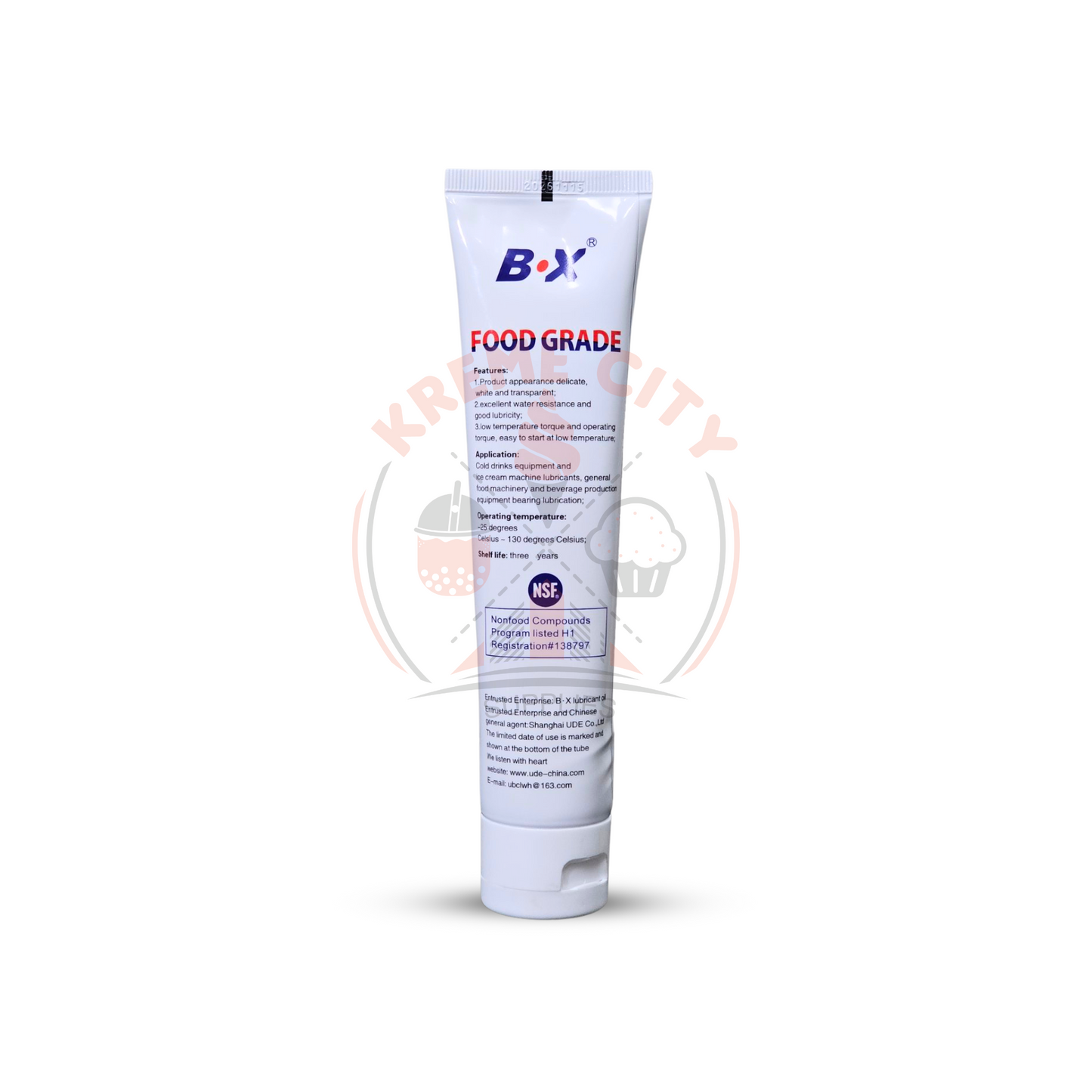 BX Food Grade MP Grease Lubricant 113g