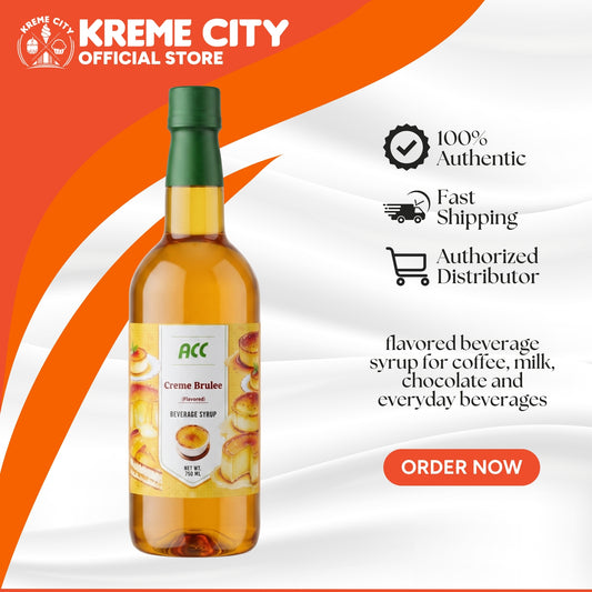 Achievers ACC Creme Brulee Beverage Syrup 750ml