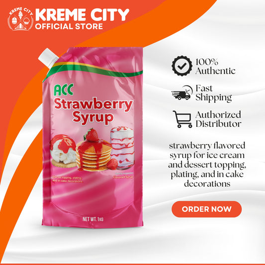 Achievers ACC Strawberry Syrup 1kg