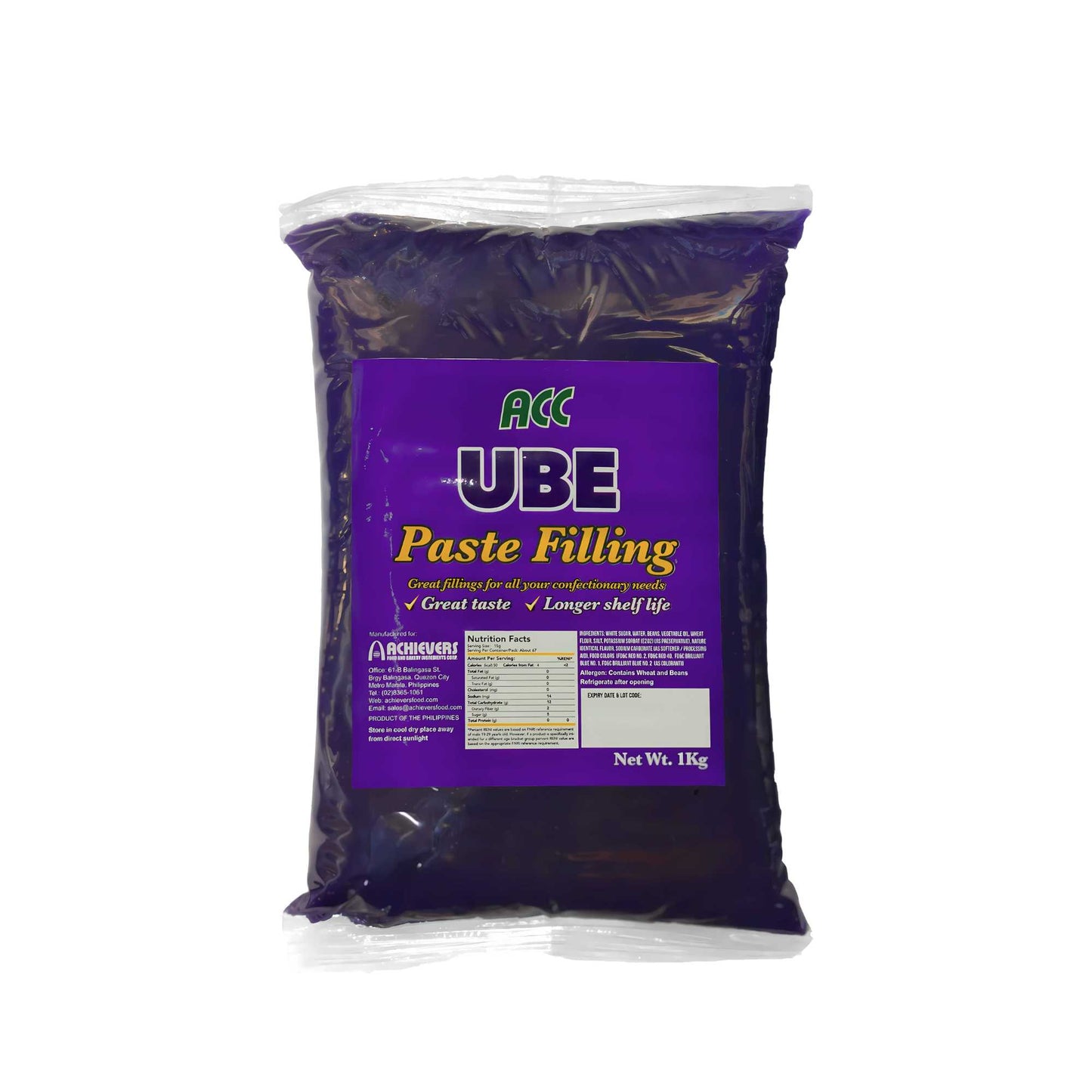 ACC Ube Paste Filling 1kg