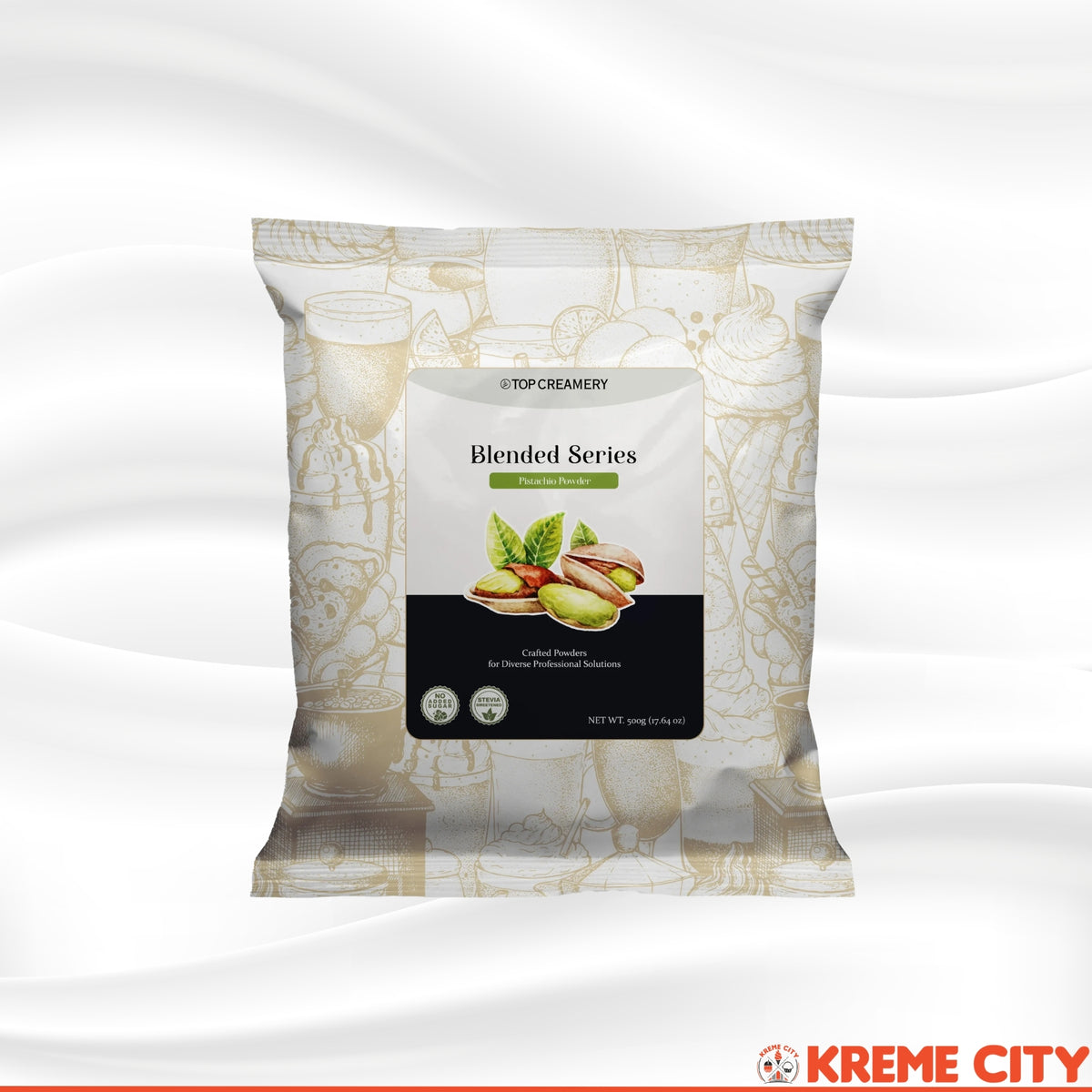 TOP Creamery Blended Series Pistachio Powder Base Mix 500g
