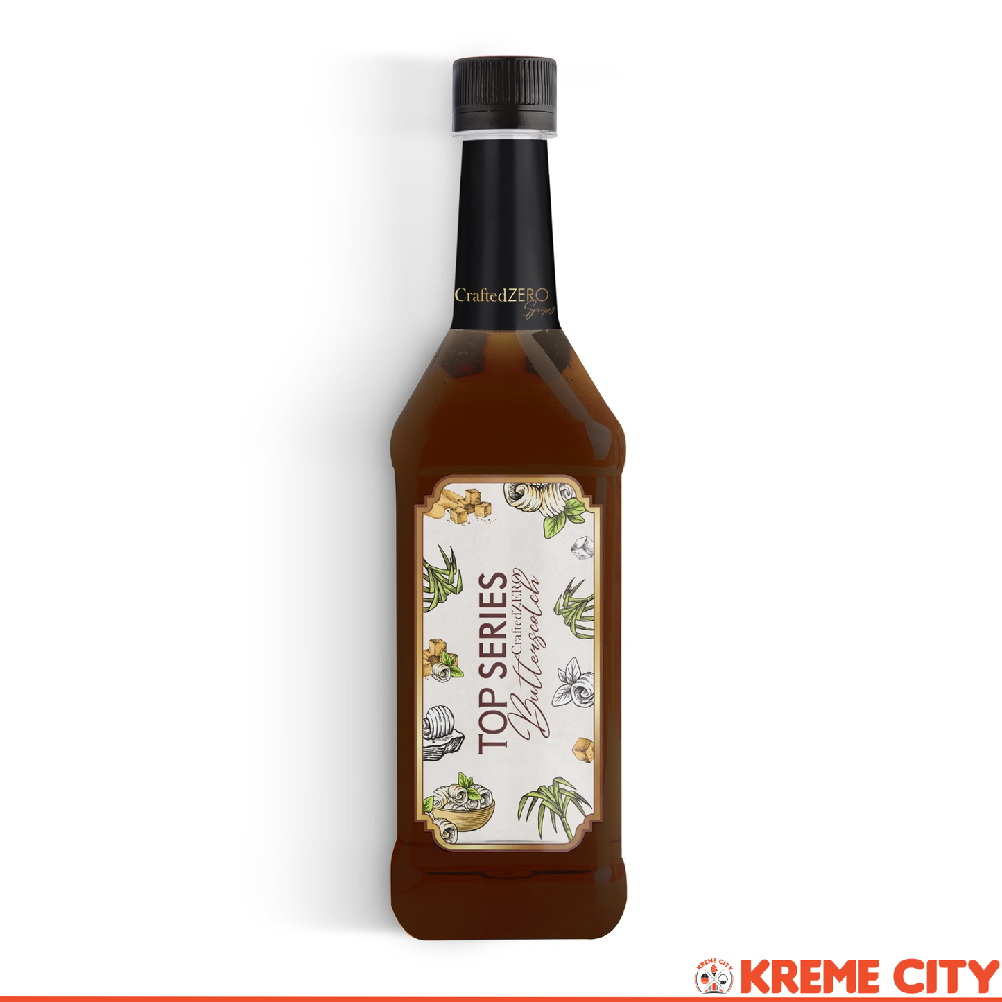 TOP Creamery Top Series CraftedZERO Butterscotch Syrup 750ml