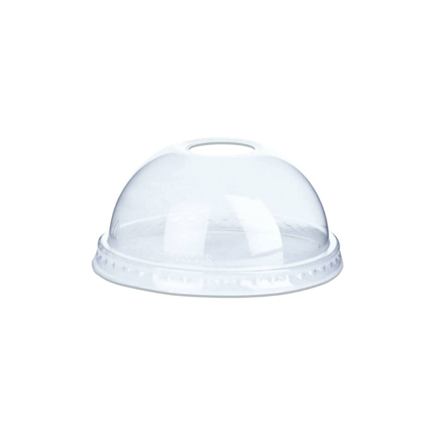 Kreme City Disposable PP Plastic Dome Lid Clear 95mm
