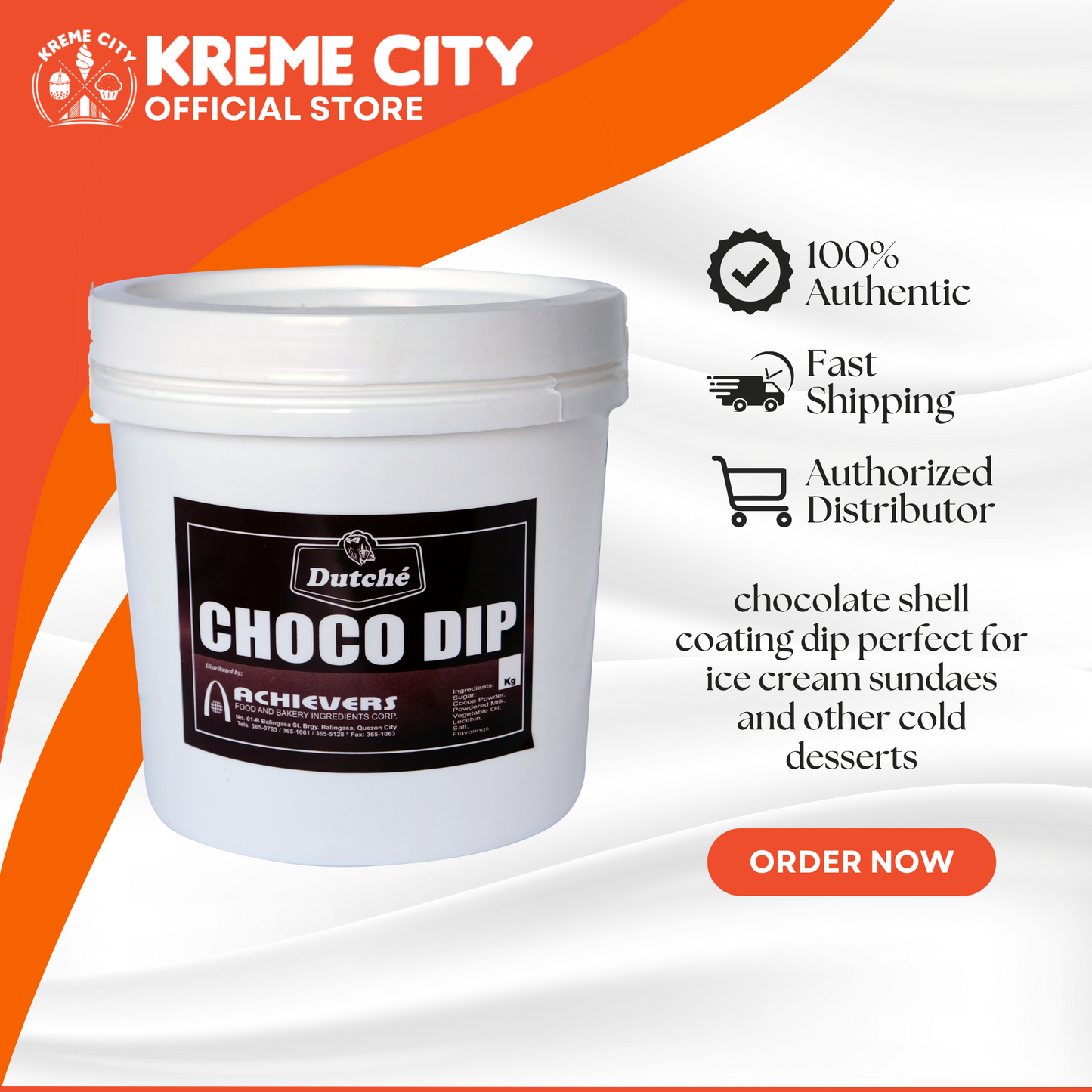 Dutche Chocolate Dip 1kg