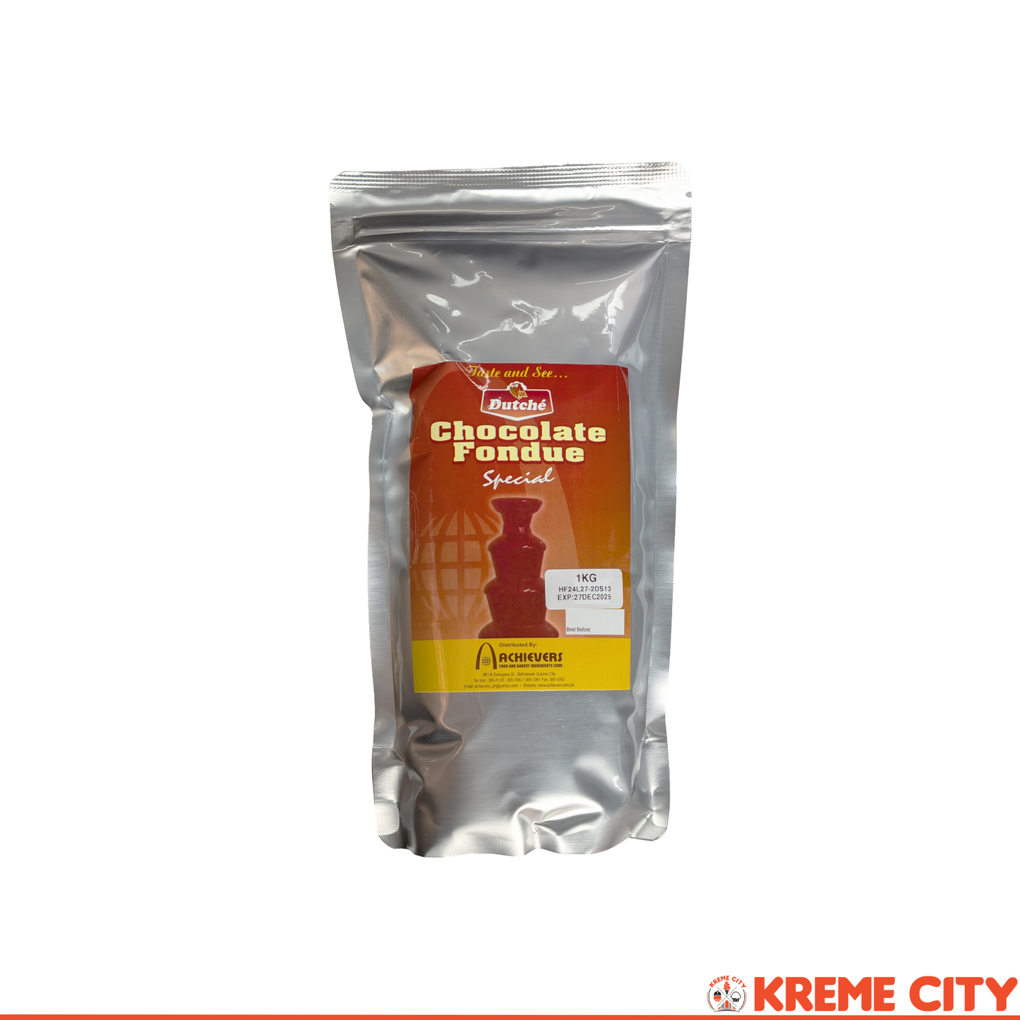 Dutche Chocolate Fondue Special 1kg