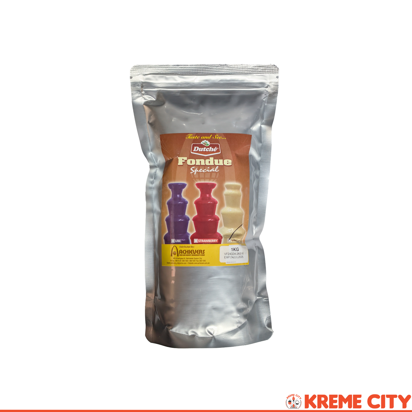 Dutche Vanilla Fondue Special 1kg