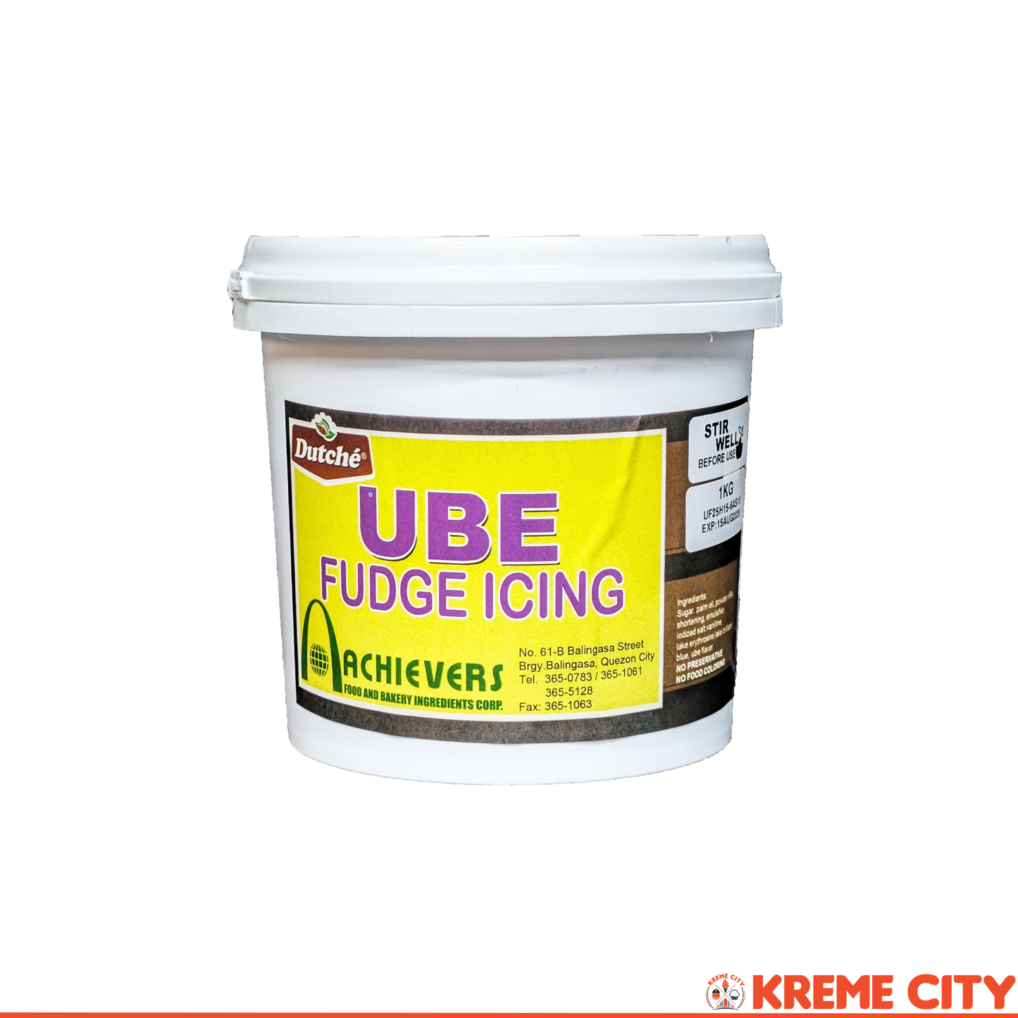 Dutche Ube Fudge Icing 1kg