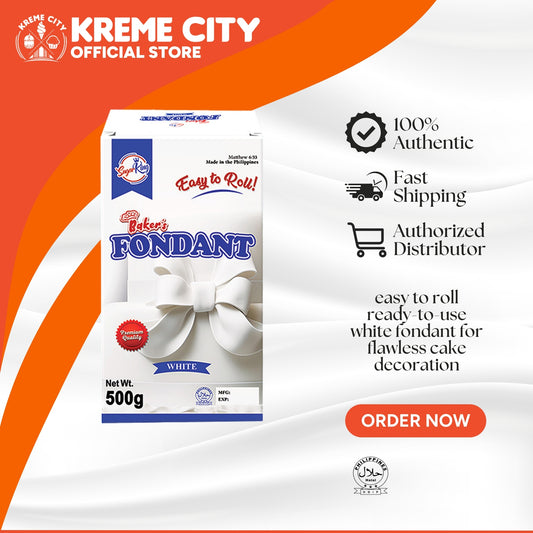 Sugar King Baker's Fondant Icing White 500g