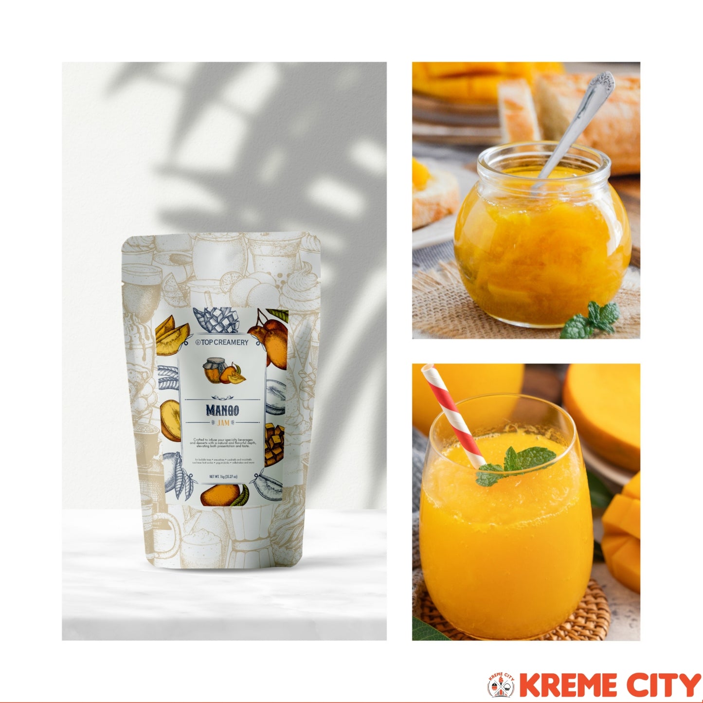 TOP Creamery Mango Jam 1kg
