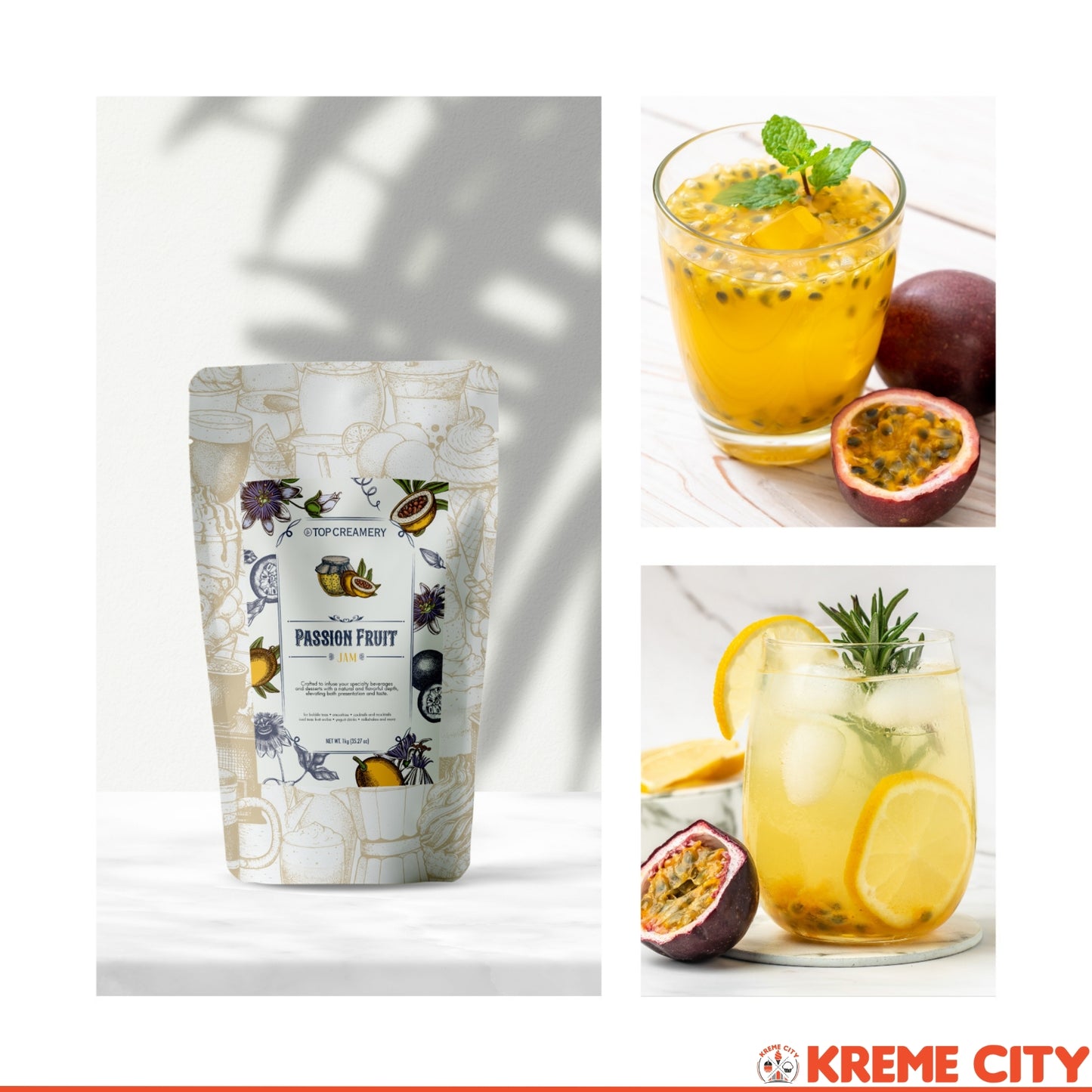 TOP Creamery Passion Fruit Jam 1kg