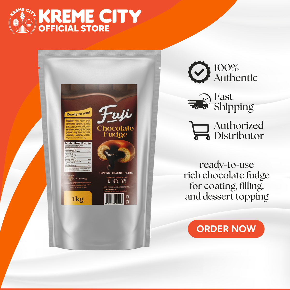 Fuji Chocolate Fudge 1kg