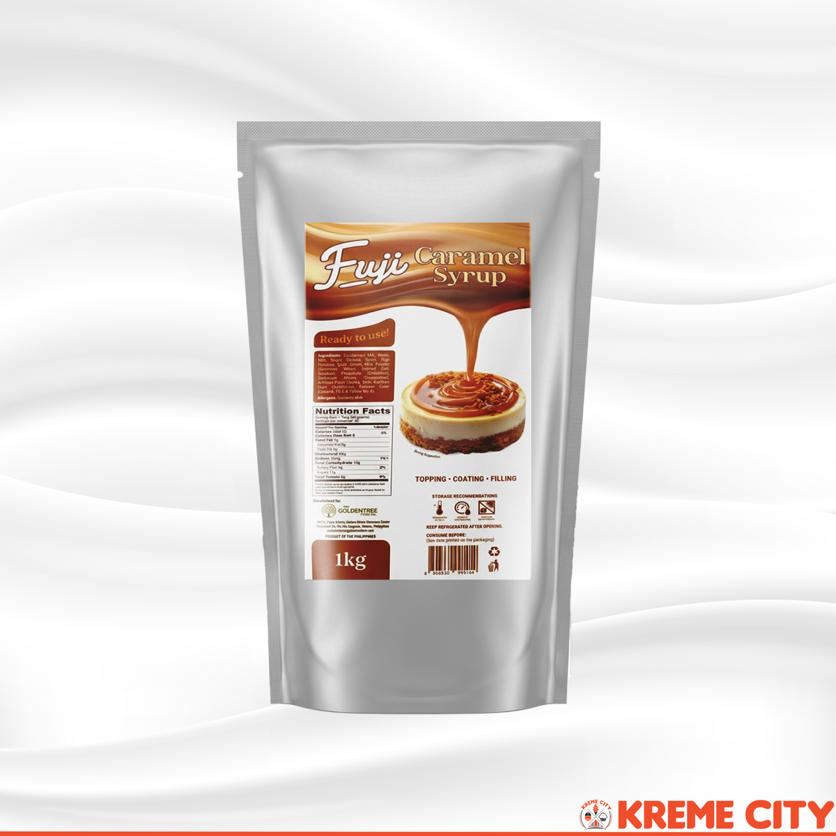 Fuji Caramel Syrup 1kg