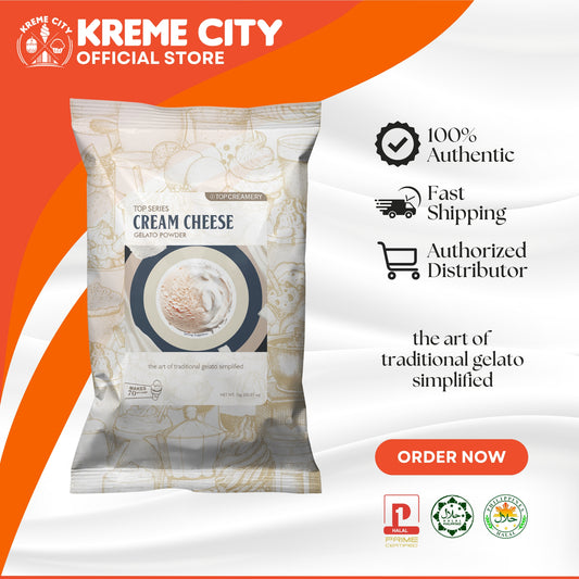 TOP Creamery Top Series Gelato Cream Cheese Ice Cream Powder Premix 1kg