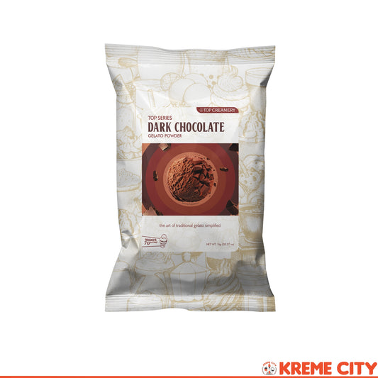 TOP Creamery Top Series Gelato Dark Chocolate Ice Cream Powder Premix 1kg