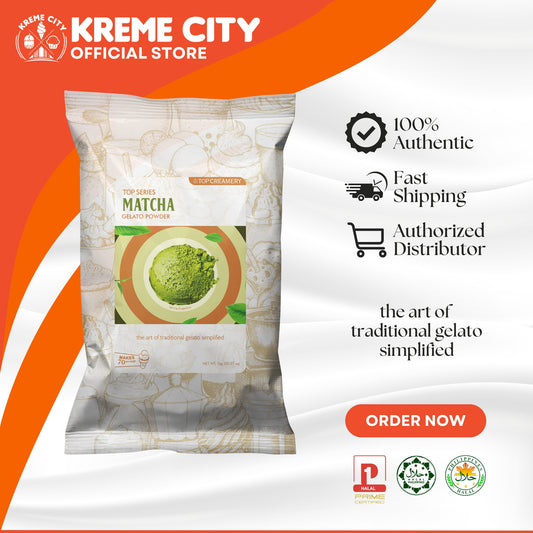 TOP Creamery Top Series Gelato Matcha Ice Cream Powder Premix 1kg