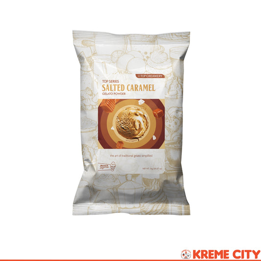 TOP Creamery Top Series Gelato Salted Caramel Ice Cream Powder Premix 1kg