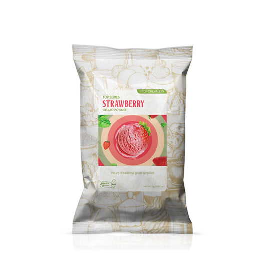 TOP Creamery Gelato Strawberry Ice Cream Powder 1kg