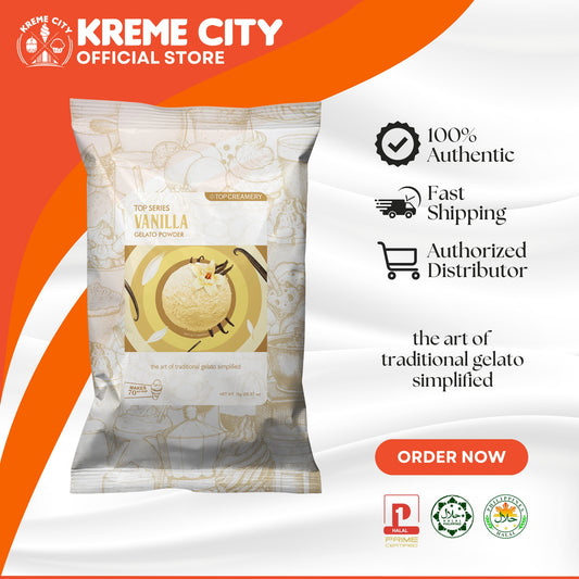 TOP Creamery Top Series Gelato Vanilla Ice Cream Powder Premix 1kg