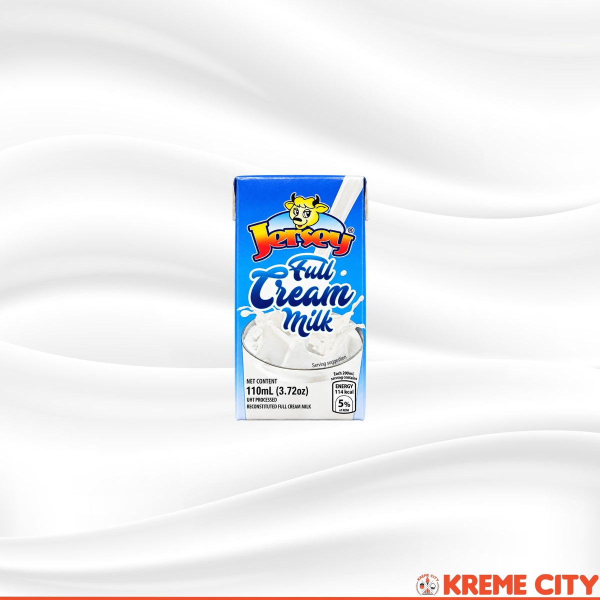 Jersey Full Cream Milk 110ml x 36