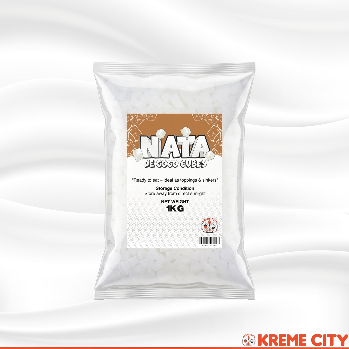 Kreme City Nata de Coco Cubes 1kg