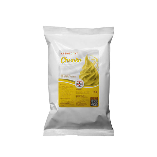 Kreme City Cheese Soft Serve Ice Cream Powder Premix 1kg