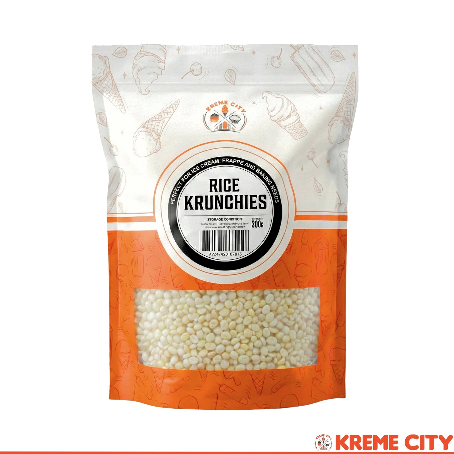 Kreme City Rice Krunchies 300g