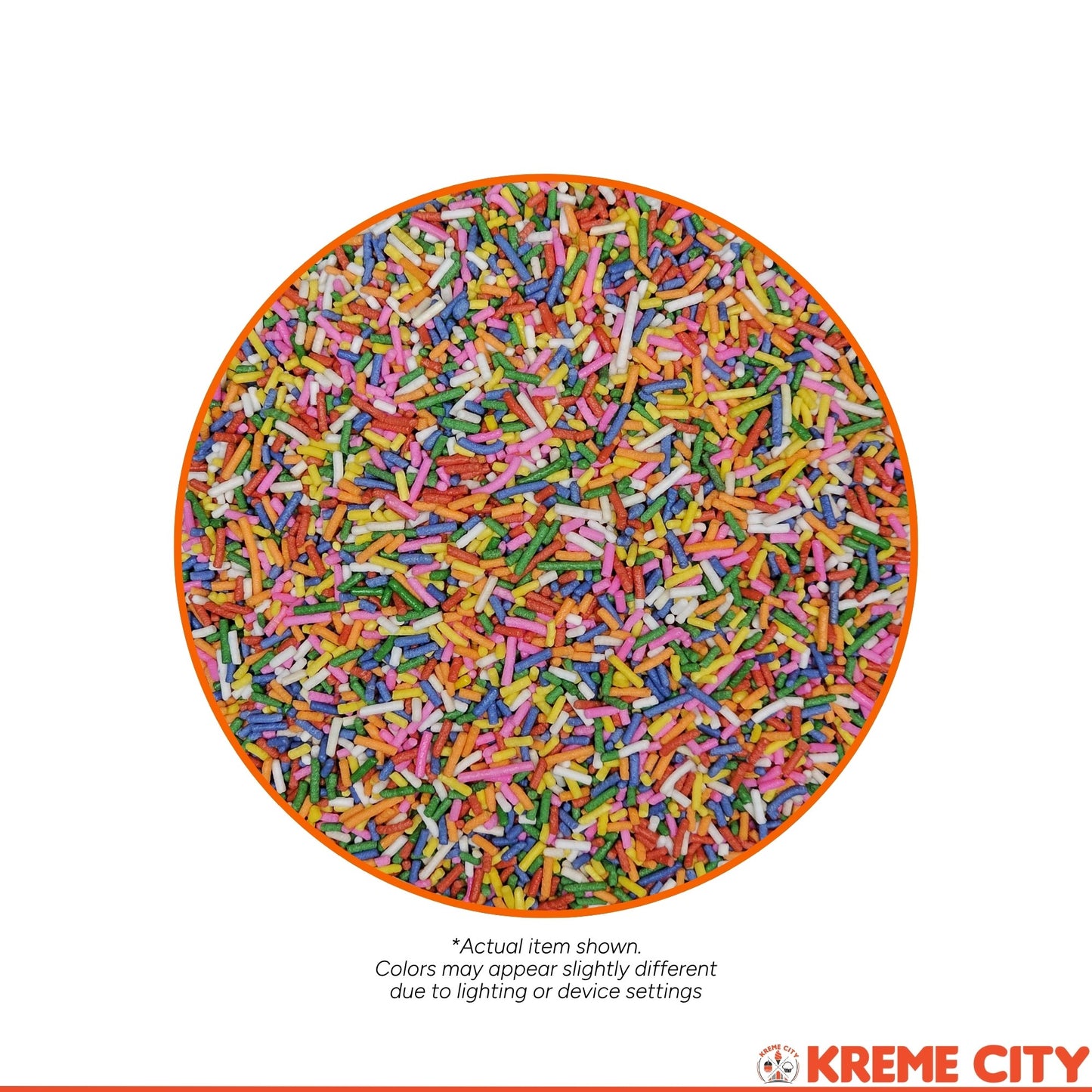 Kreme City Vermicelli Assorted Candy Sprinkles 250g