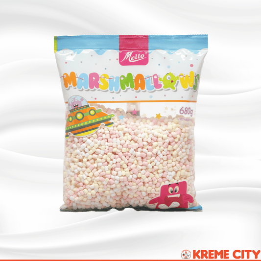 Mello Marshmallows Assorted Mini-Mini 680g