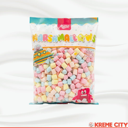 Mello Marshmallows Assorted Regular 680g