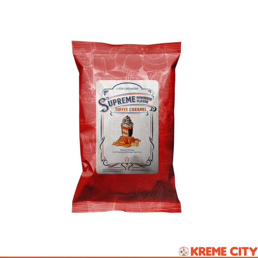 TOP Creamery Supreme Series Toffee Caramel Powdered Flavor 750g