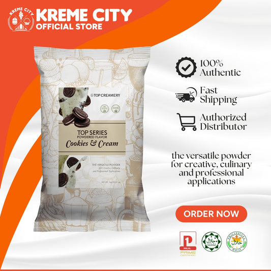 TOP Creamery Top Series Cookies and Cream Powdered Flavor 1kg