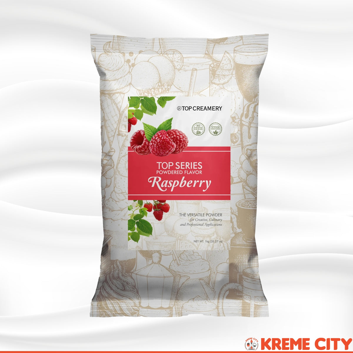 TOP Creamery TOP Series Raspberry Powdered Flavor 1kg