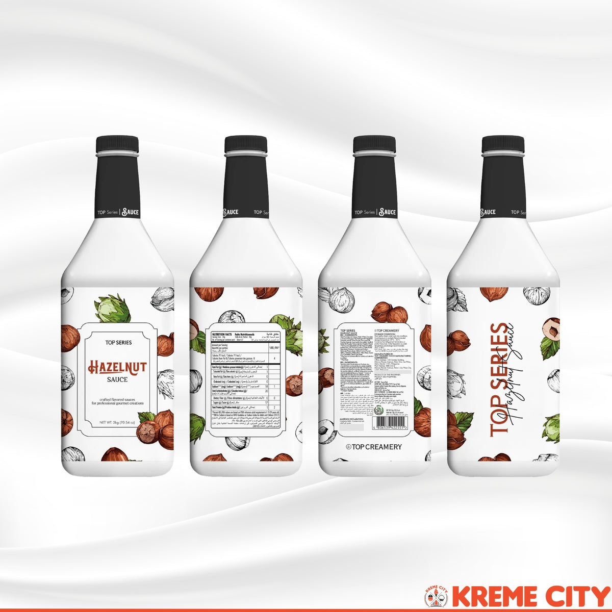 TOP Creamery TOP Series Hazelnut Sauce 2kg