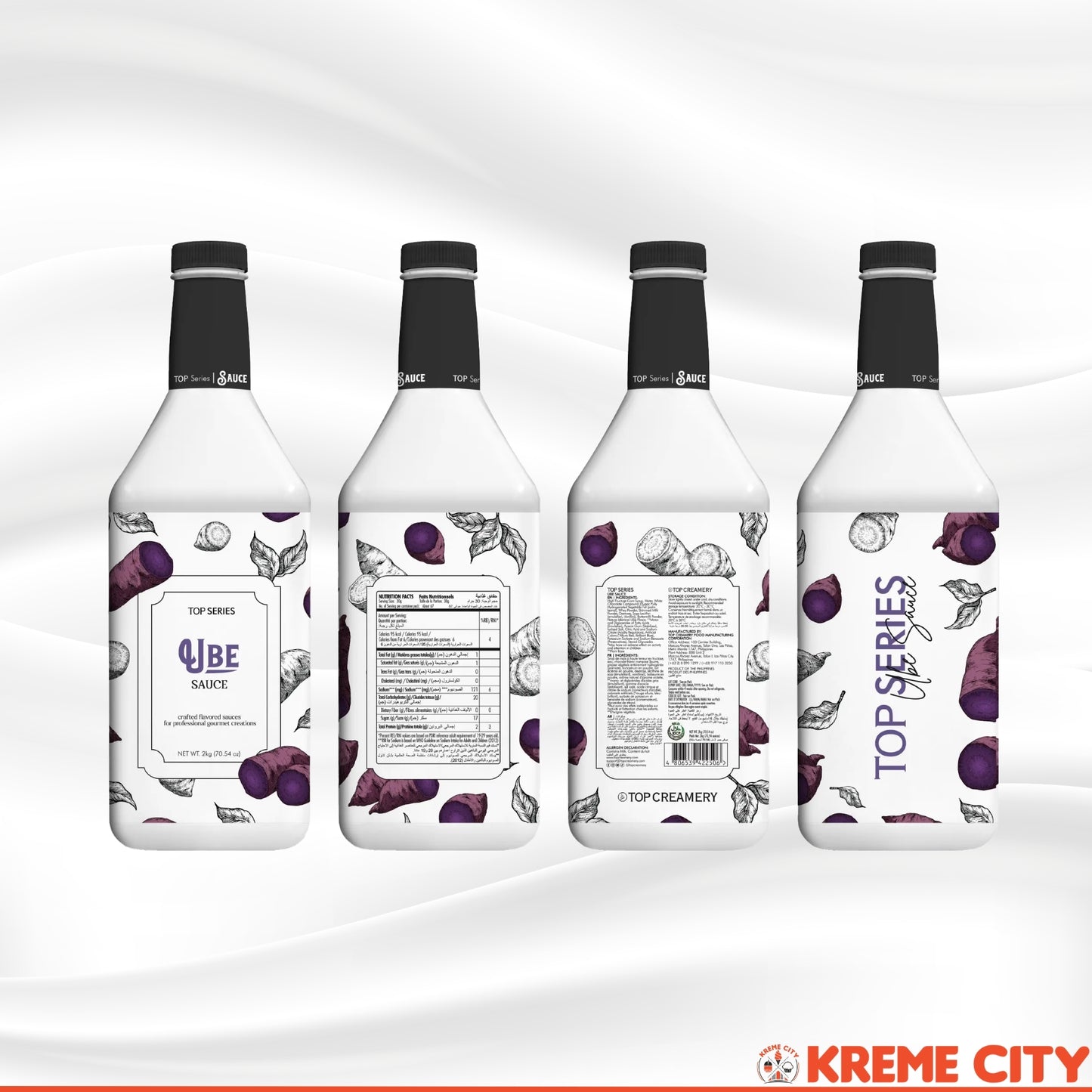 TOP Creamery TOP Series Ube Sauce 2kg