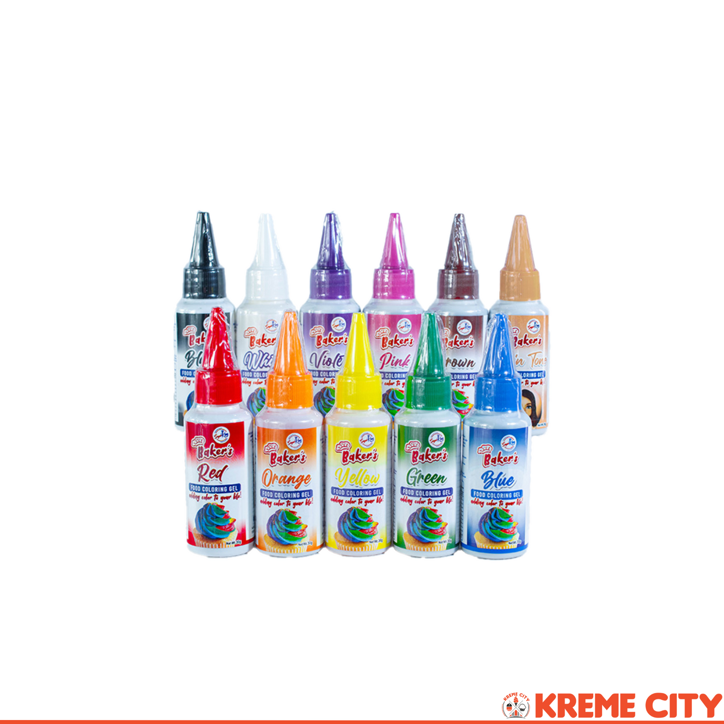 Sugar King Baker's Food Coloring Gel 30ml/100ml