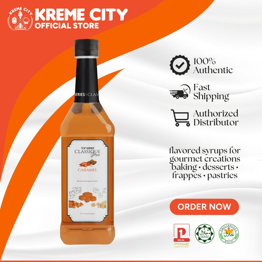 TOP Creamery TOP Series Classique Caramel Syrup 750ml