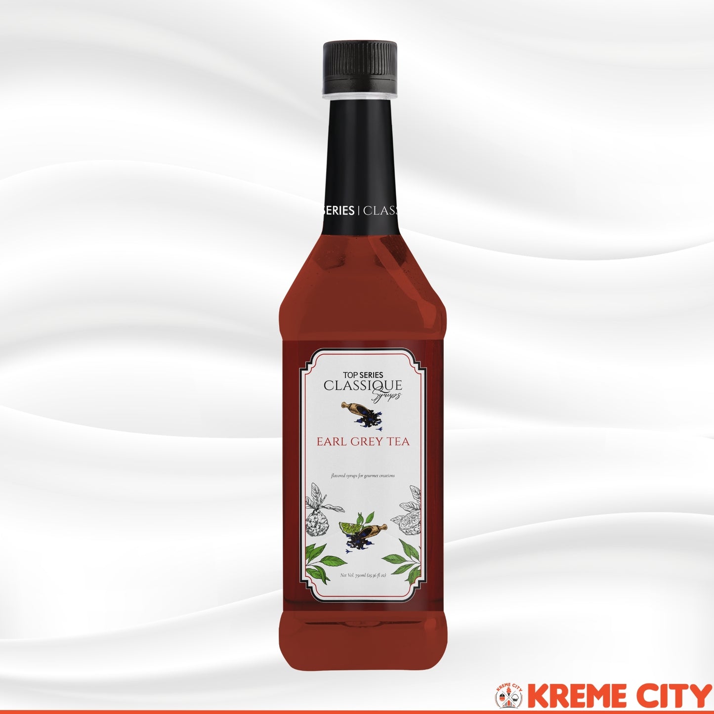 TOP Creamery TOP Series Classique Earl Grey Tea Syrup 750ml